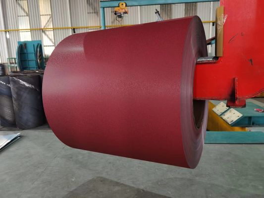 600-1250 mm bobine en acier revêtu de couleur anti-fading pour la construction