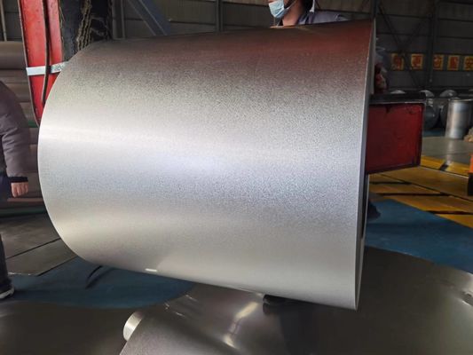 Plaque d'acier aluciné de 1000 à 1500 mm / bobine d'acier galvalume avec résistance au rendement de 550 à 700 MPa