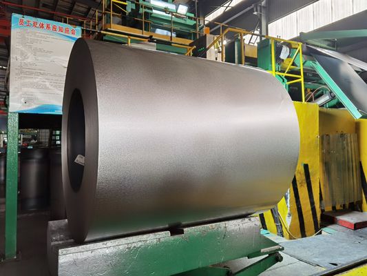 Aciers galvaux d'épaisseur de 0,14 à 2,0 mm Poids de bobine de 3 à 8 tonnes Largeur maximale de bobine de 1250 mm