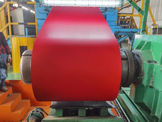 Coil d'acier revêtu de couleurs haut de gamme anti-corrosion pour une utilisation en extérieur