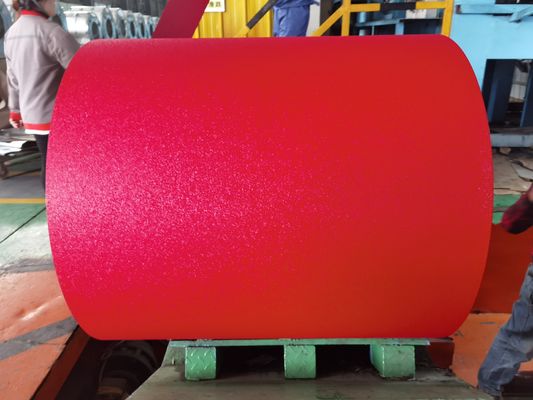 0Fabricants de bobines d'acier revêtues de couleur de.13-0.8 mm avec peinture à la rides