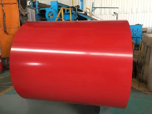 300-550MPa bobine en acier revêtu de couleur 0,13 mm-0,8 mm pour le système de toiture