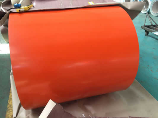 0.13mm-0.80mm feuille de bobine d'acier revêtue de couleur haute résistance à la rouille