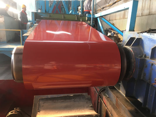 600-1250mm RAL Fabricants de bobines revêtues de couleur 300-550MPa Résistance à la traction