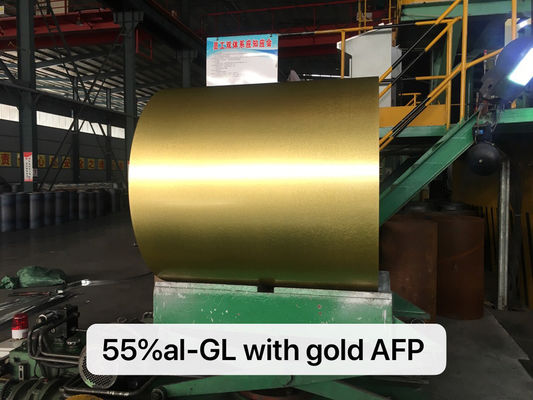 Coil en acier automobile GL 300Mpa-550Mpa Coil en acier aluzinc Certification ISO9001