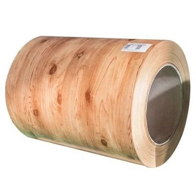 PPGI / PPGL bobine de tôle d'acier imprimée personnalisée Longueur 0,13 mm-0,7 mm Épaisseur