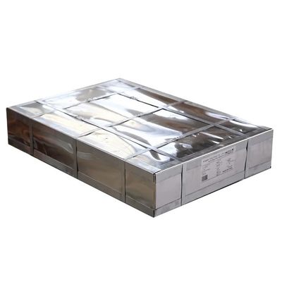 0.13-0.8mm Feuille d'acier aluzinque en rouleau Spangle régulier avec 85-90HRB dureté
