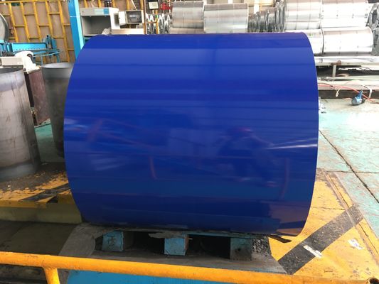 0.13mm-0.80mm feuille de bobine d'acier revêtue de couleur haute résistance à la rouille