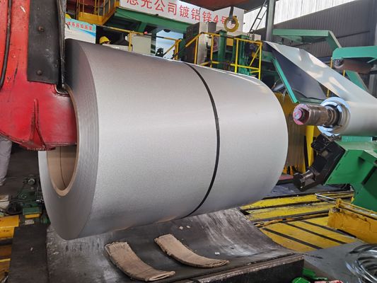 Coil Galvalume personnalisé Max1250mm largeur pour le toit / revêtement de mur