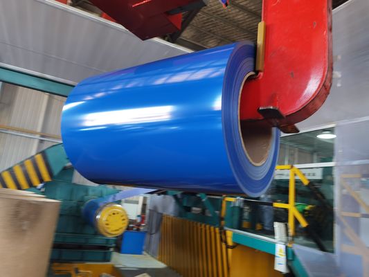 0.13-0.8mm PPGL bobine d'acier enduit en acier aluzinc pour la construction de bâtiments
