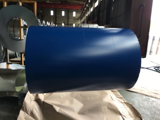 Rouleau en acier recouvert de couleur prépeint 600 mm-1250 mm avec une résistance à la corrosion supérieure
