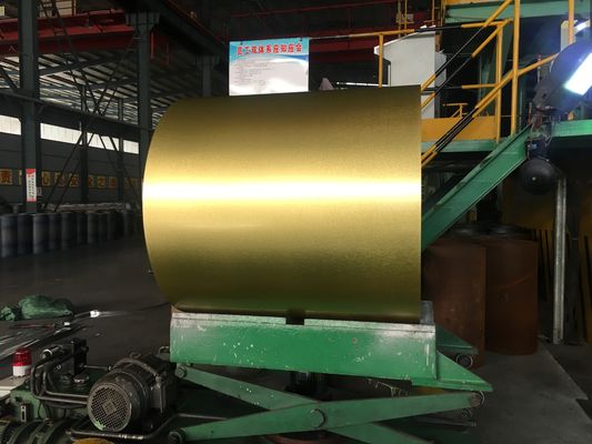 Coil en acier galvalume prépeint de 0,13 mm à 0,80 mm pour panneau sandwich