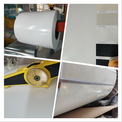 Coil en acier revêtu de couleur personnalisée avec revêtement PE / SMP / HDP / PVDF