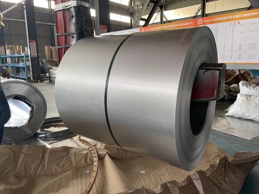 Plaque d'acier d'alusin spanglé ordinaire 0,13 mm-0,8 mm bobine d'alusin avec 20-30% d'allongement