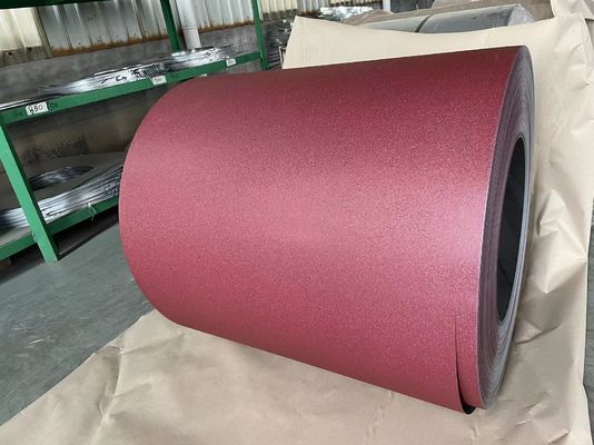 RAL Couleur PPGI Coil d'acier revêtu d'acier galvanisé échantillon personnalisé accepté