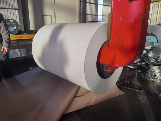 Folie de bobine d' aluminium revêtue de couleur, PPAL Fabricants de bobines d' aluminium prépeintes
