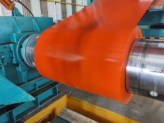 Coil d'acier prépeint directement en usine avec certificat ISO 9001