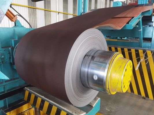 Fabrique de rouleaux de bobines d'acier prépeints électriques 600-1250 mm Largeur certifiée SGS