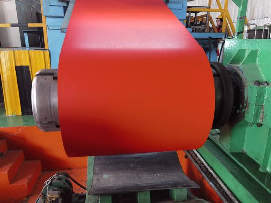 Coils d'acier recouverts de couleur prépeints 600 mm-1250 mm pour matériaux de construction