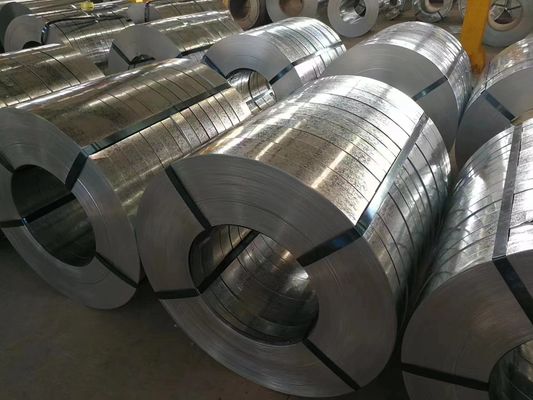 20 à 275 g/m2 revêtement en zinc en acier galvanisé bobine 508 mm / 610 mm ID