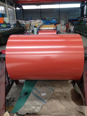 508 mm / 610 mm bobine d'acier PPGI galvanisée pour la construction de matériaux de construction