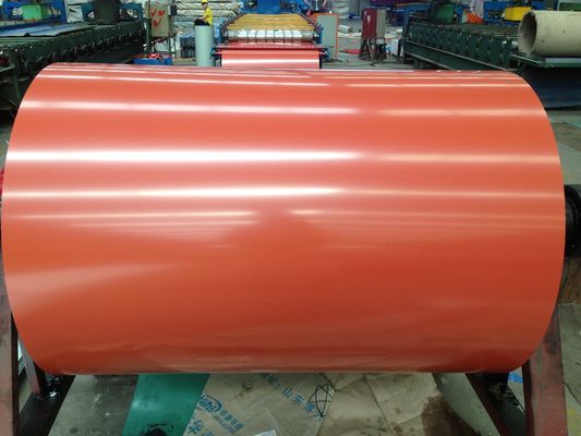 Coils en acier au zinc de haute résistance de 600 mm à 1250 mm Coil en feuille revêtue de couleur